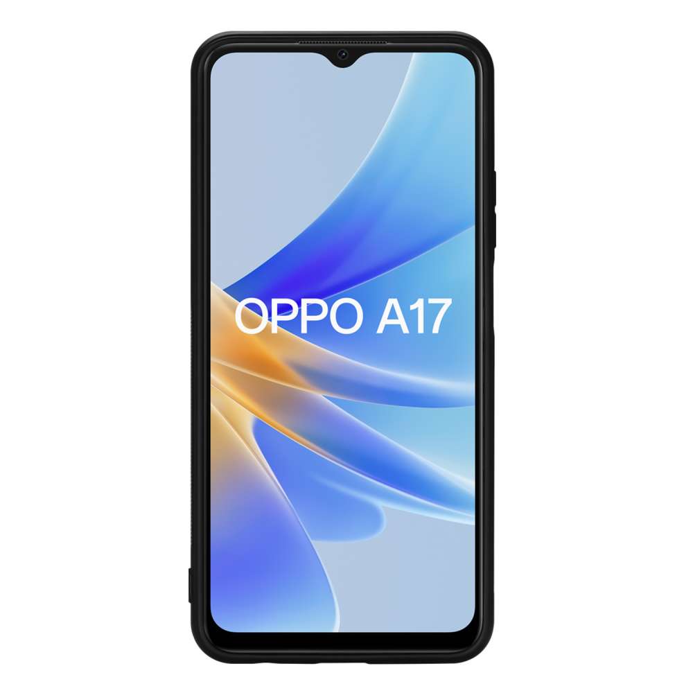 Back Cover Hoesje voor de OPPO A17 Zwart | Wit