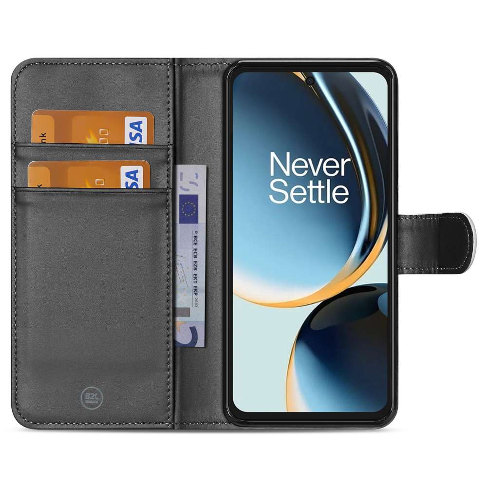 Book Case Hoesje voor de OnePlus Nord CE 3 Lite Wit met Pasjeshouder