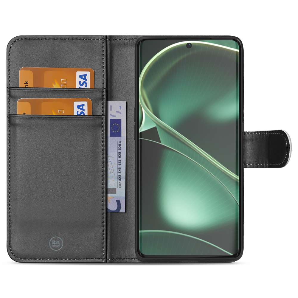 Book Case Hoesje voor de OPPO Find X6 Pro Wit met Pasjeshouder