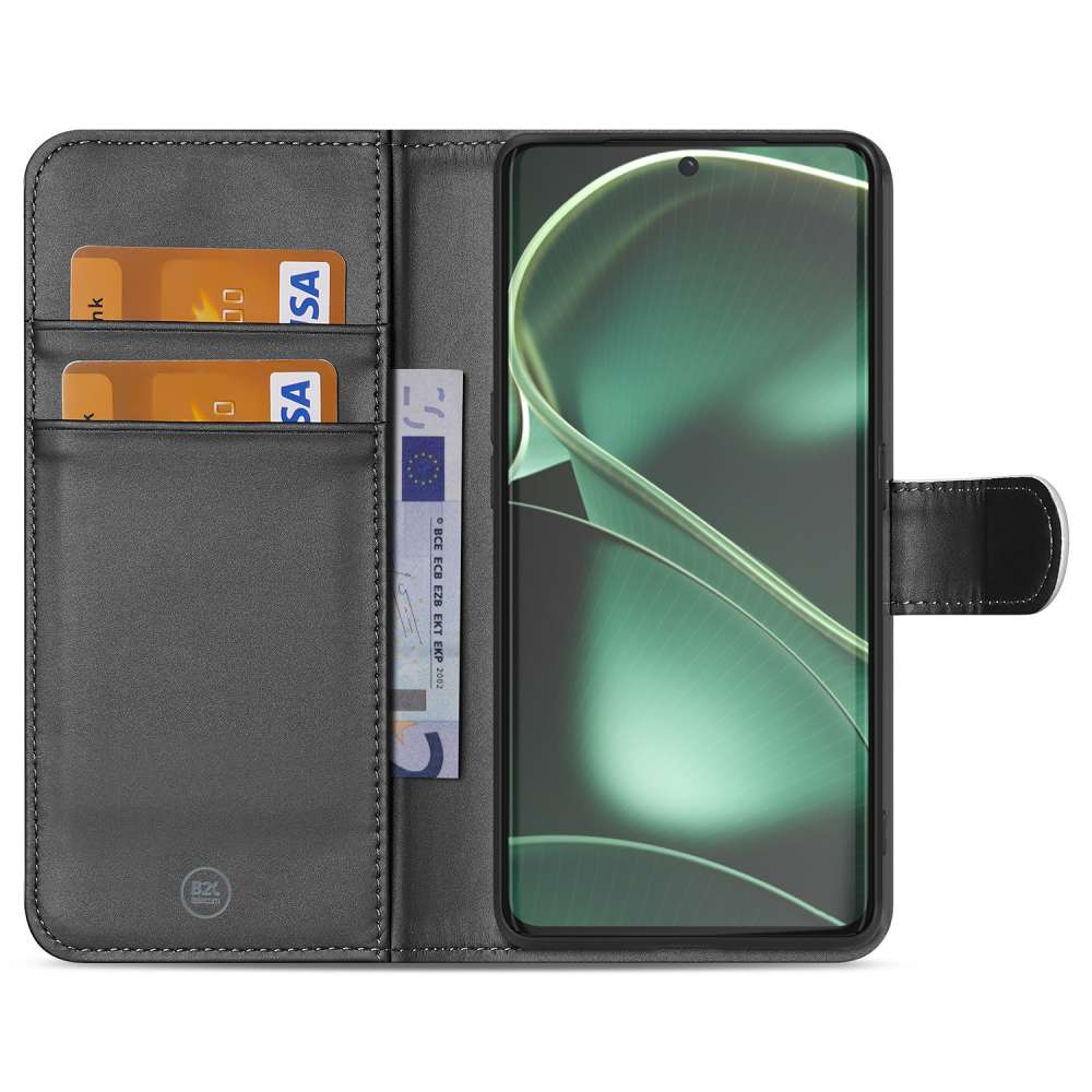 Book Case Hoesje voor de OPPO Find X6 Wit met Pasjeshouder