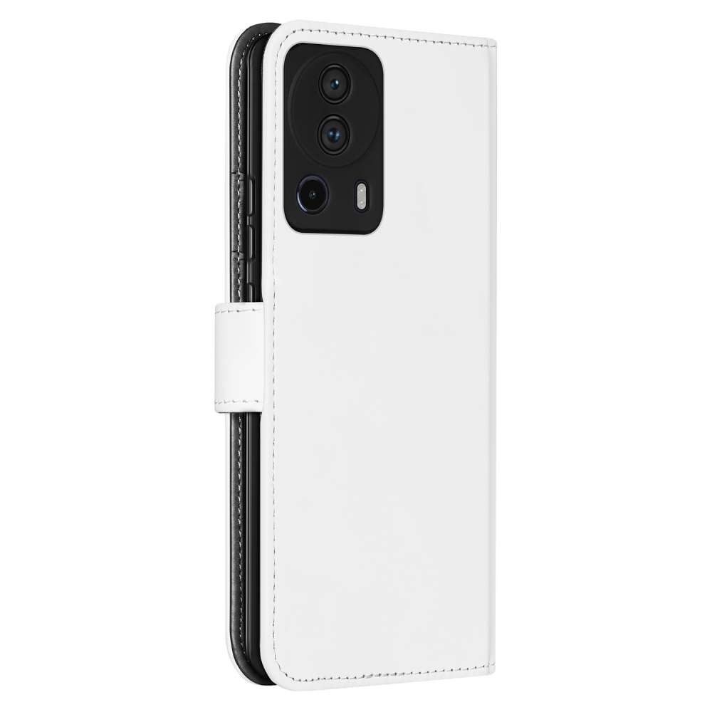 Book Case Hoesje voor de Xiaomi 13 Lite Wit met Pasjeshouder