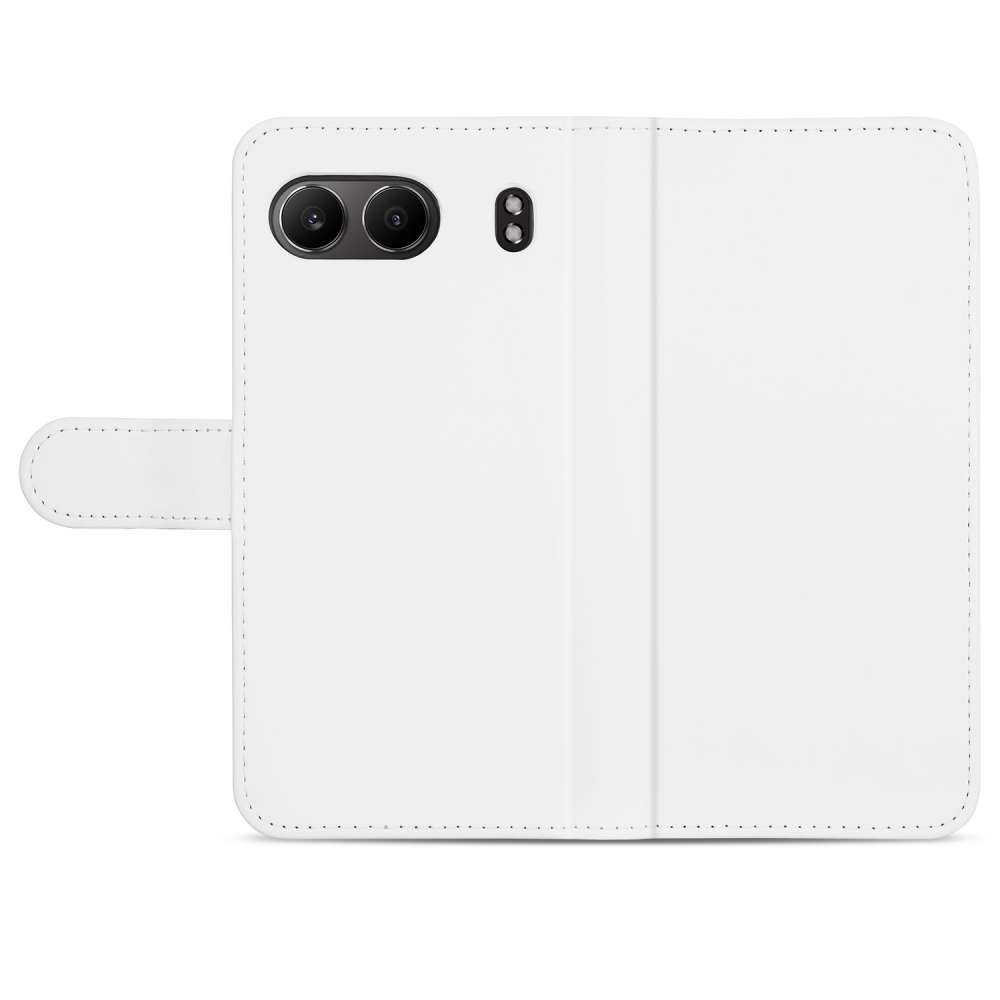 Book Case Telefoonhoesje OnePlus Nord 4 Wit met Pasjeshouder