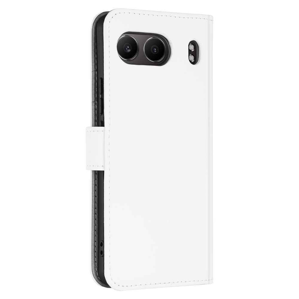 Book Case Telefoonhoesje OnePlus Nord 4 Wit met Pasjeshouder