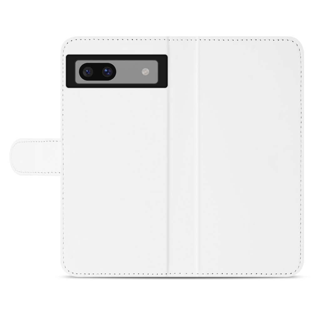 Book Case Telefoonhoesje voor de Google Pixel 7A Wit met Pasjeshouder