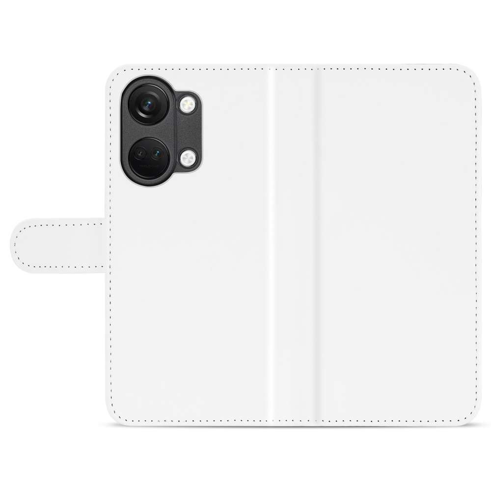 Book Case Telefoonhoesje voor de OnePlus Nord 3 Wit met Pasjeshouder