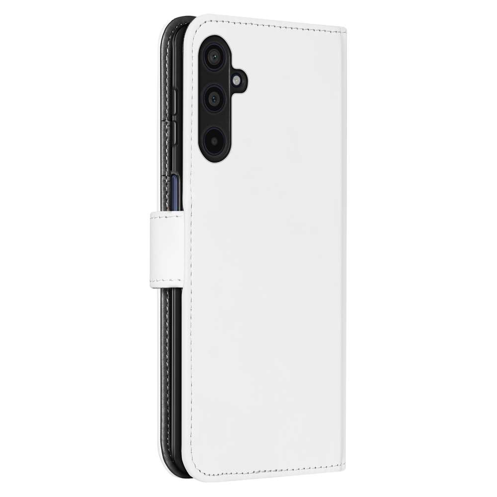 Book Case Telefoonhoesje voor de Samsung Galaxy M54 Wit met Pasjeshouder