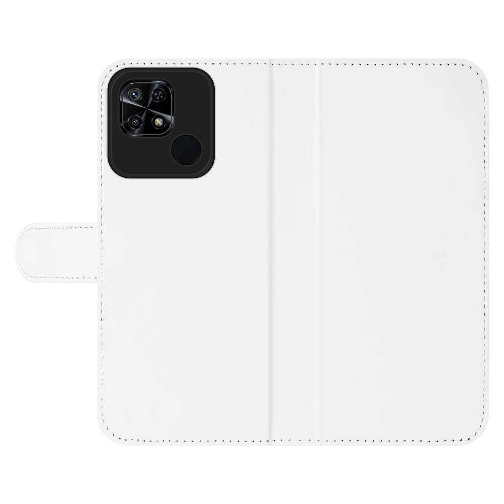 Book Case Telefoonhoesje voor de Xiaomi Redmi 10C Wit met Pasjeshouder