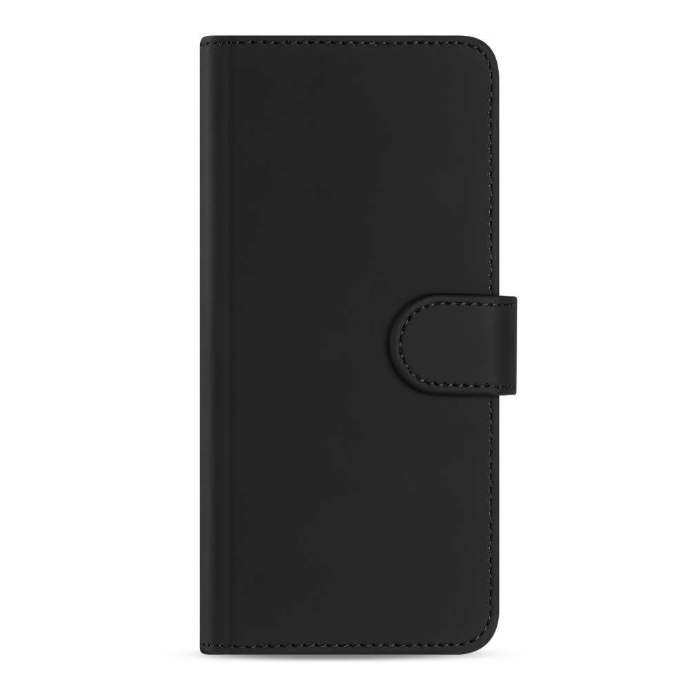 Book Cover Hoesje voor de OPPO A57 | A57s | A77 4G Zwart met Pasjeshouder