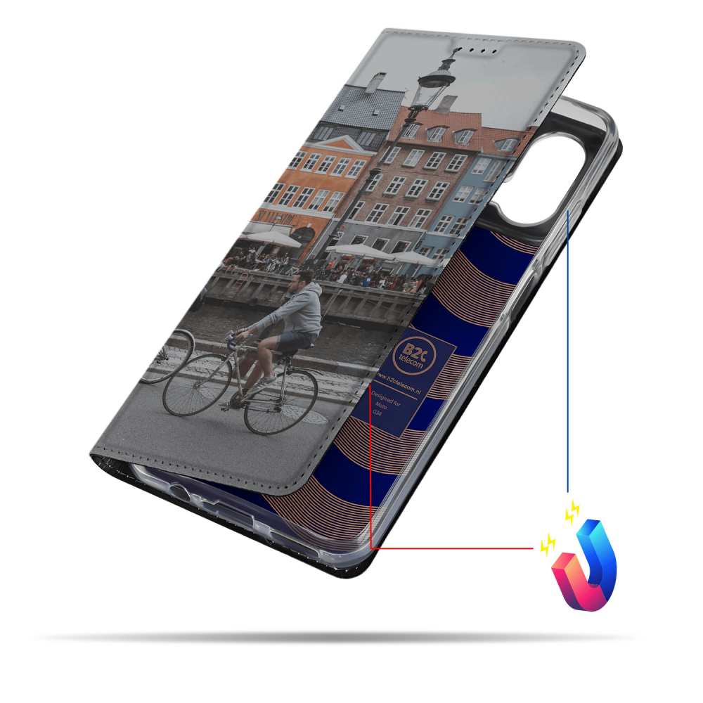 Stand Case Hoesje Maken voor de Motorola Moto G34