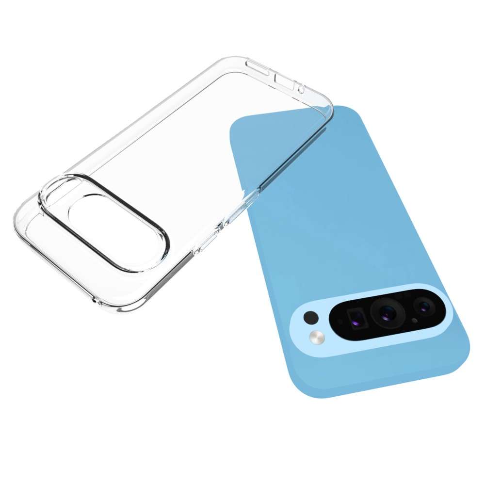 TPU Back Cover Hoesje Google Pixel 9 | 9 Pro Transparant