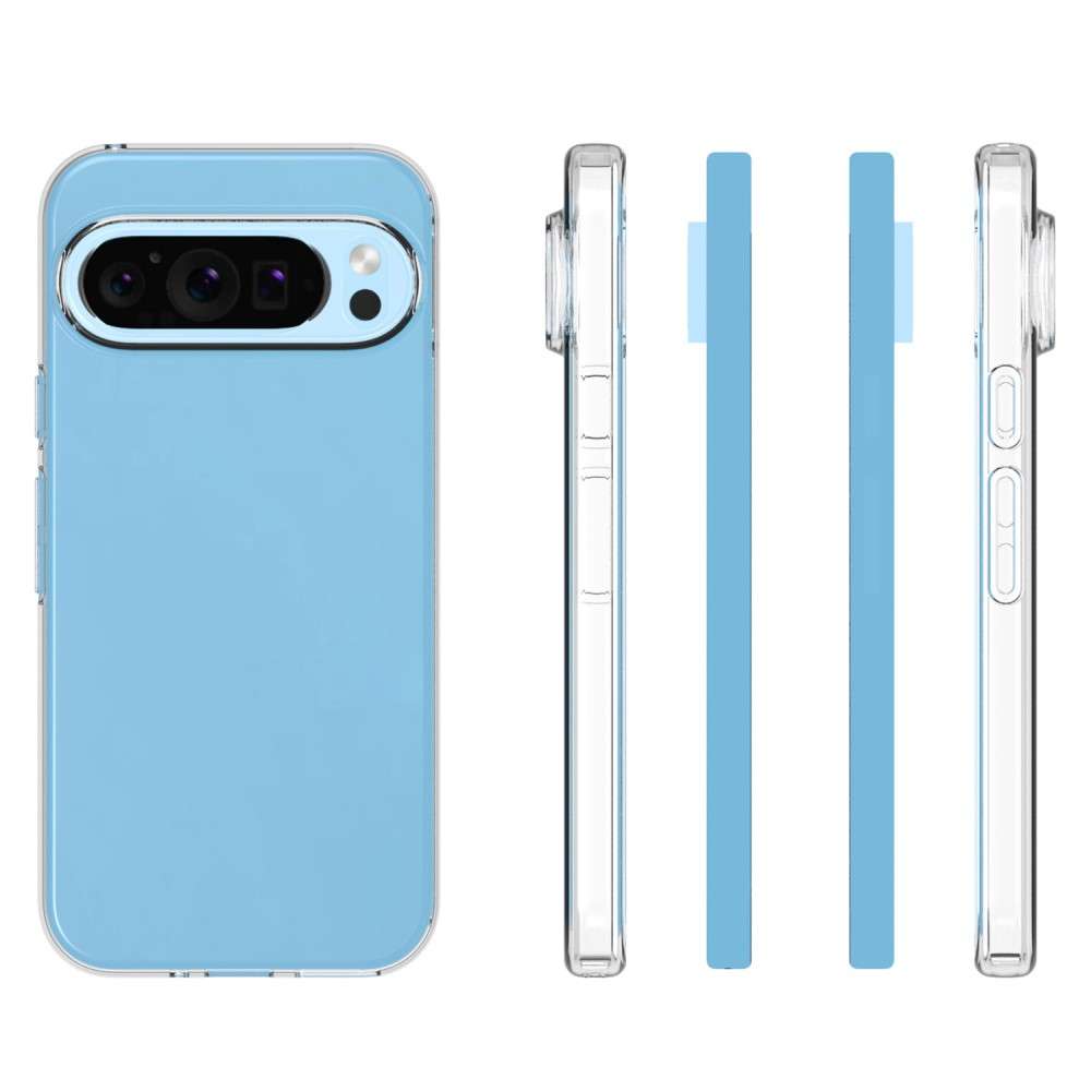 TPU Back Cover Hoesje Google Pixel 9 | 9 Pro Transparant