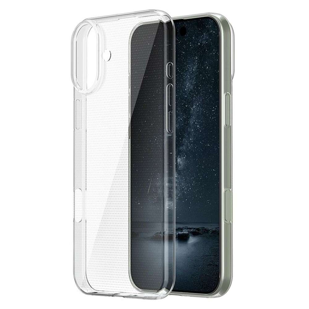 TPU Back Cover Hoesje voor de Apple iPhone 16 Plus - Transparant