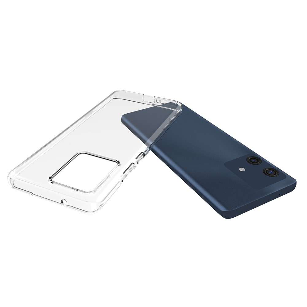 TPU Back Cover Hoesje voor de Motorola Edge 40 Neo Transparant