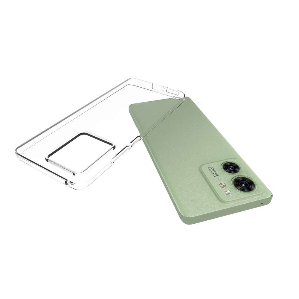 TPU Back Cover Hoesje voor de Motorola Edge 40 Transparant