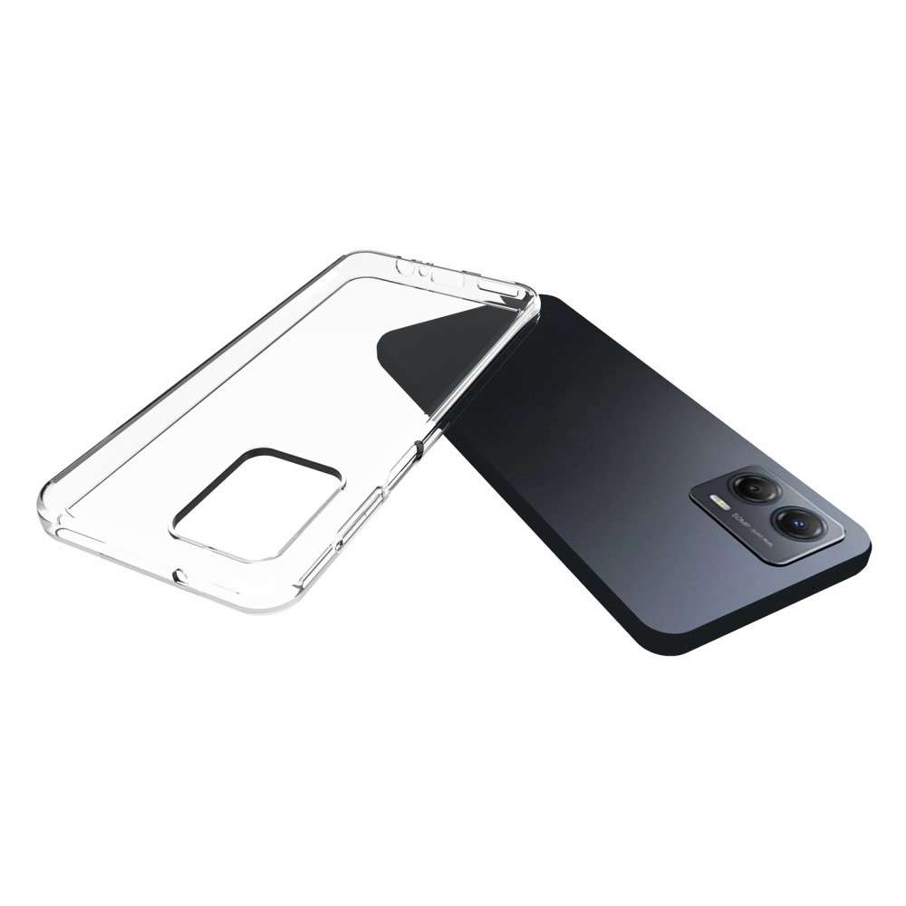 TPU Back Cover Hoesje voor de Motorola Moto G53 Transparant