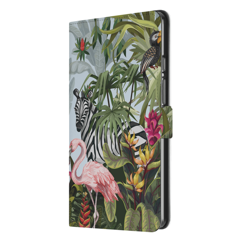 Uniek Samsung Galaxy Tab A9 Tablethoesje Jungle Design | B2C Telecom