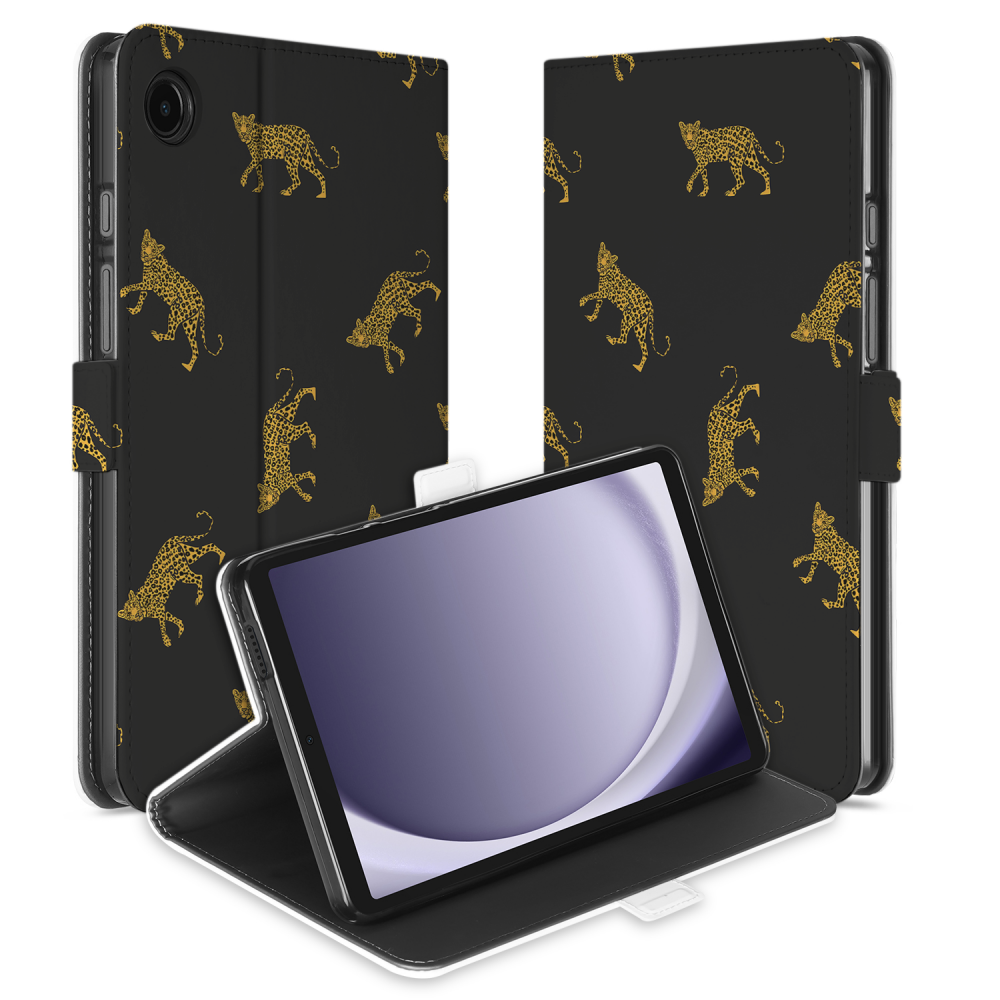 Uniek Samsung Galaxy Tab A9 Tablethoesje Leopards Design | B2C Telecom