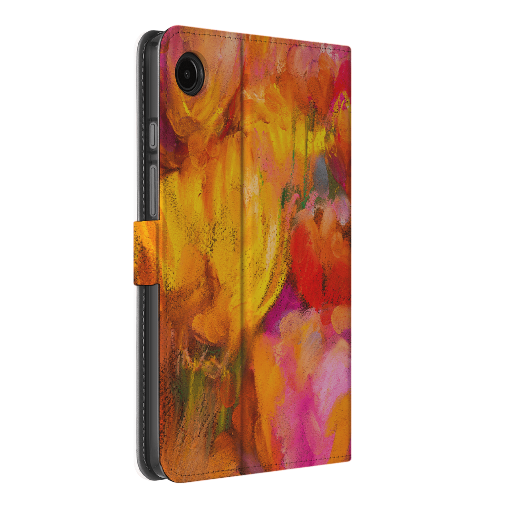 Uniek Samsung Galaxy Tab A9 Tablethoesje Tulpen Design | B2C Telecom