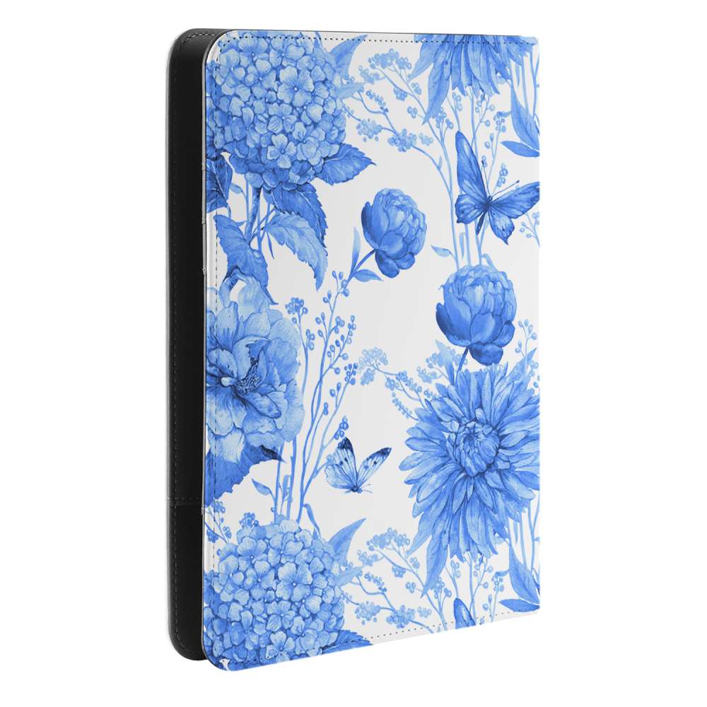 Unieke A5 Map | A5 Schrijfmap - B2C Telecom | Flowers Blue Design