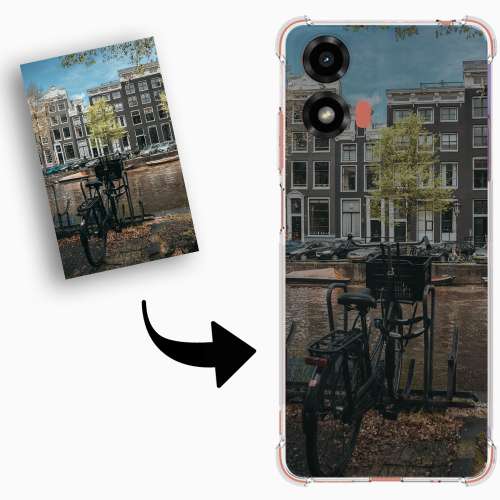 Anti-Shock Back Cover Hoesje Maken voor de Motorola Moto G24 | G24 Power | G04