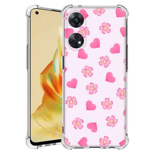 Anti-Shock Back Cover Hoesje Maken voor de OPPO Reno8 T 4G