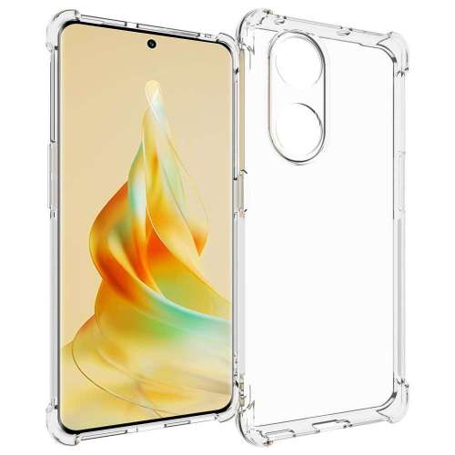 Anti-shock Back Cover voor de OPPO A98 Transparant