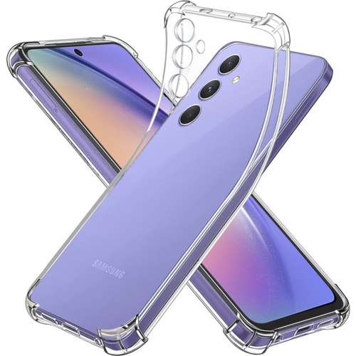 Anti-shock Back Cover voor de Samsung Galaxy A25 Transparant