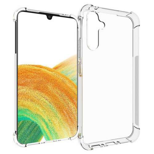 Anti-shock Back Cover voor de Samsung Galaxy A34 Transparant