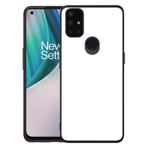 Backcover Hoesje OnePlus Nord N10 Zwart/wit