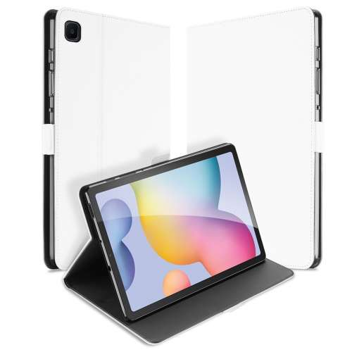 Bookcase Samsung Galaxy Tab S6 Lite | S6 Lite (2022) Hoesje Wit met Standaardfunctie