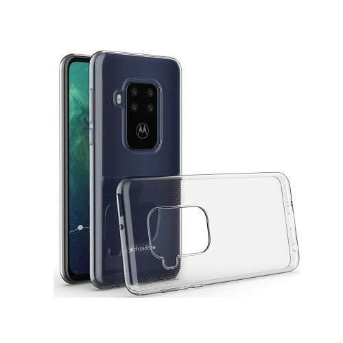 Motorola One Zoom TPU-Siliconen Hoesje Transparant