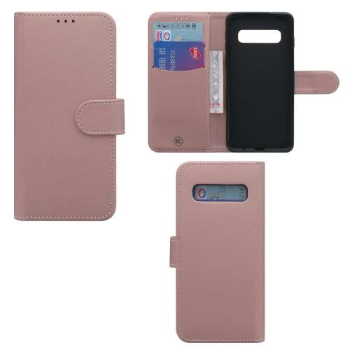 Samsung Galaxy S10 Hoesje Rose met Flexibele Houder