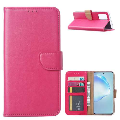 Samsung Galaxy S20 Plus Bookcase Roze met Pasjeshouder