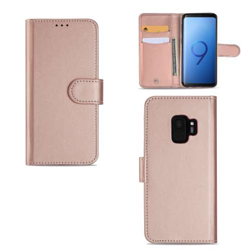 Samsung Galaxy S9 Hoesje Rose met Flexibele Houder