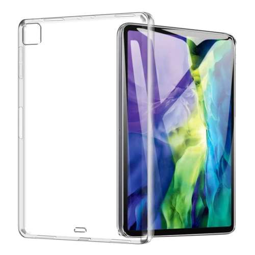 Middellandse Zee Mitt Ultieme Siliconen Hoesje iPad Pro 11 2021 | iPad Pro 11 inch 2020 TPU Backcase  Transparant