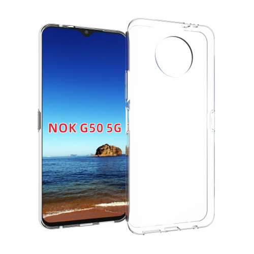 Telefoon Hoesje Nokia G50 TPU Siliconen Backcase Transparant