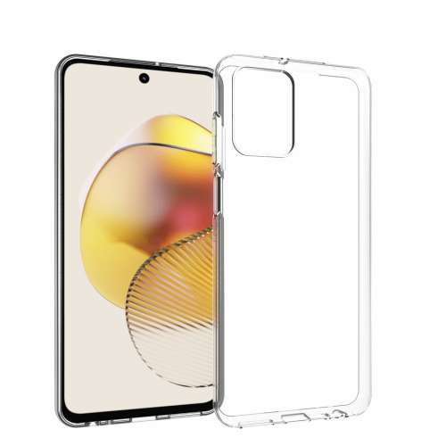 TPU Back Cover Hoesje voor de Motorola Moto G73 Transparant