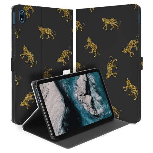 Uniek Nokia T20 Tablethoesje met Stand - Leopards Design | B2C Telecom