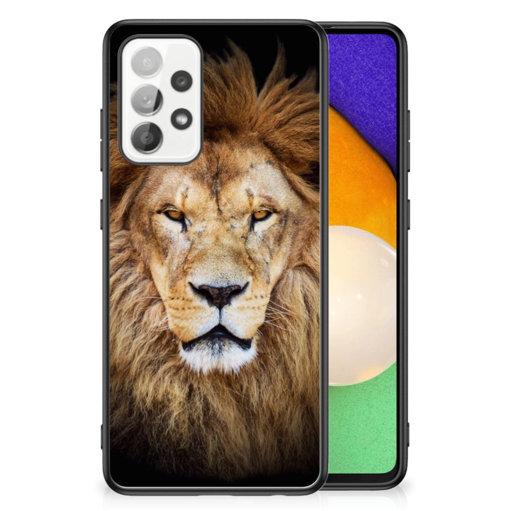 Samsung Galaxy A52 | A52s (5G/4G) Dierenprint Telefoonhoesje Leeuw