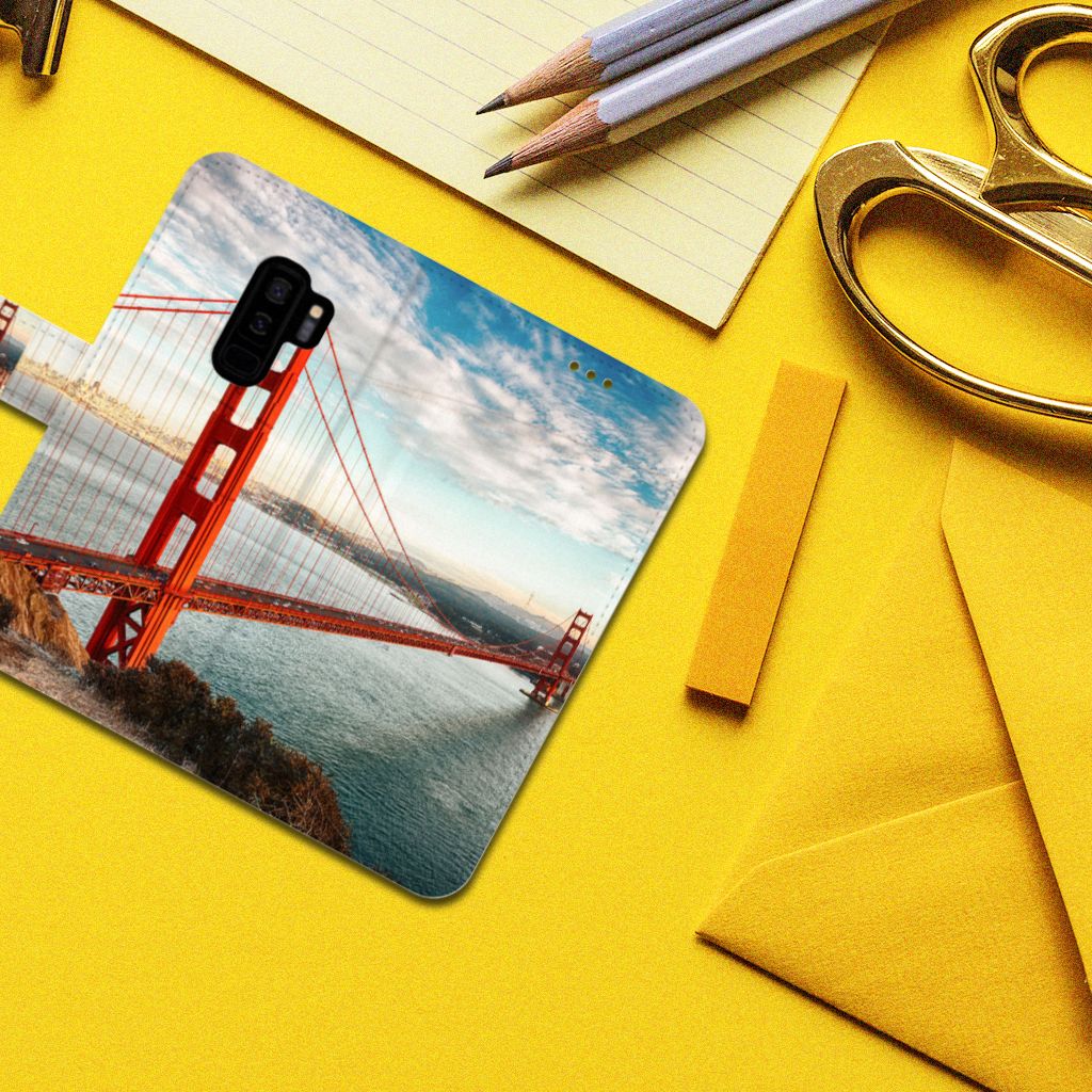 Samsung Galaxy S9 Plus Flip Cover Golden Gate Bridge