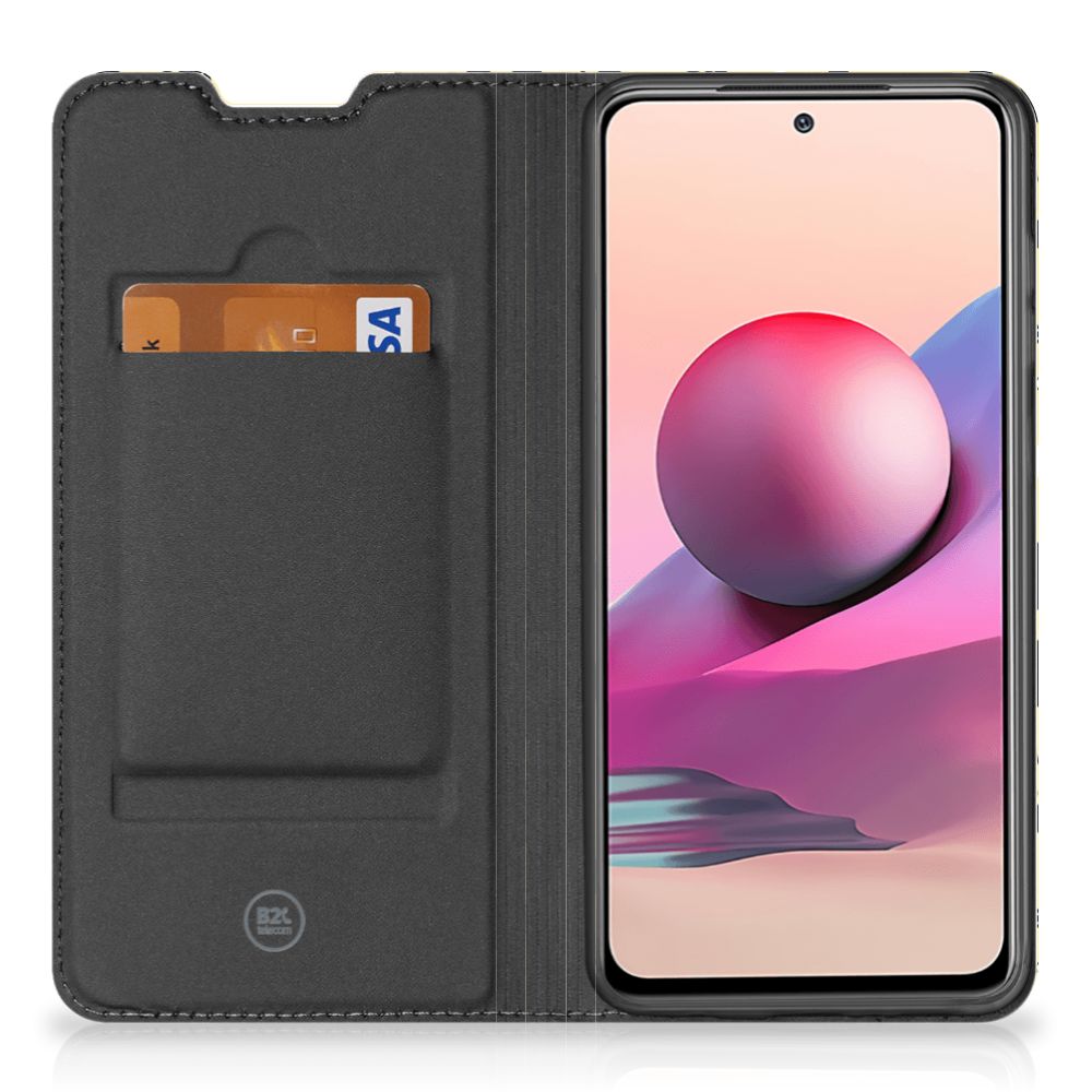 Mobiel BookCase Xiaomi Redmi Note 10/10T 5G | Poco M3 Pro Punk Geel