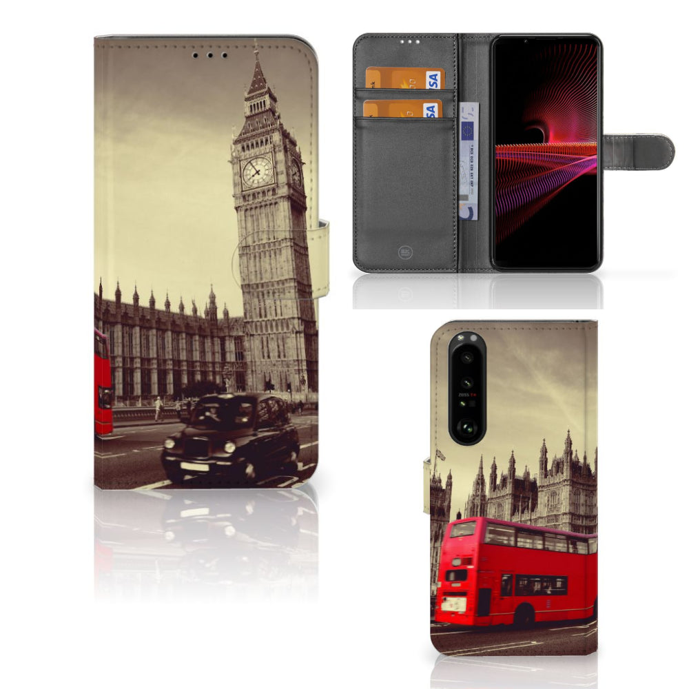 Sony Xperia 1 III Flip Cover Londen