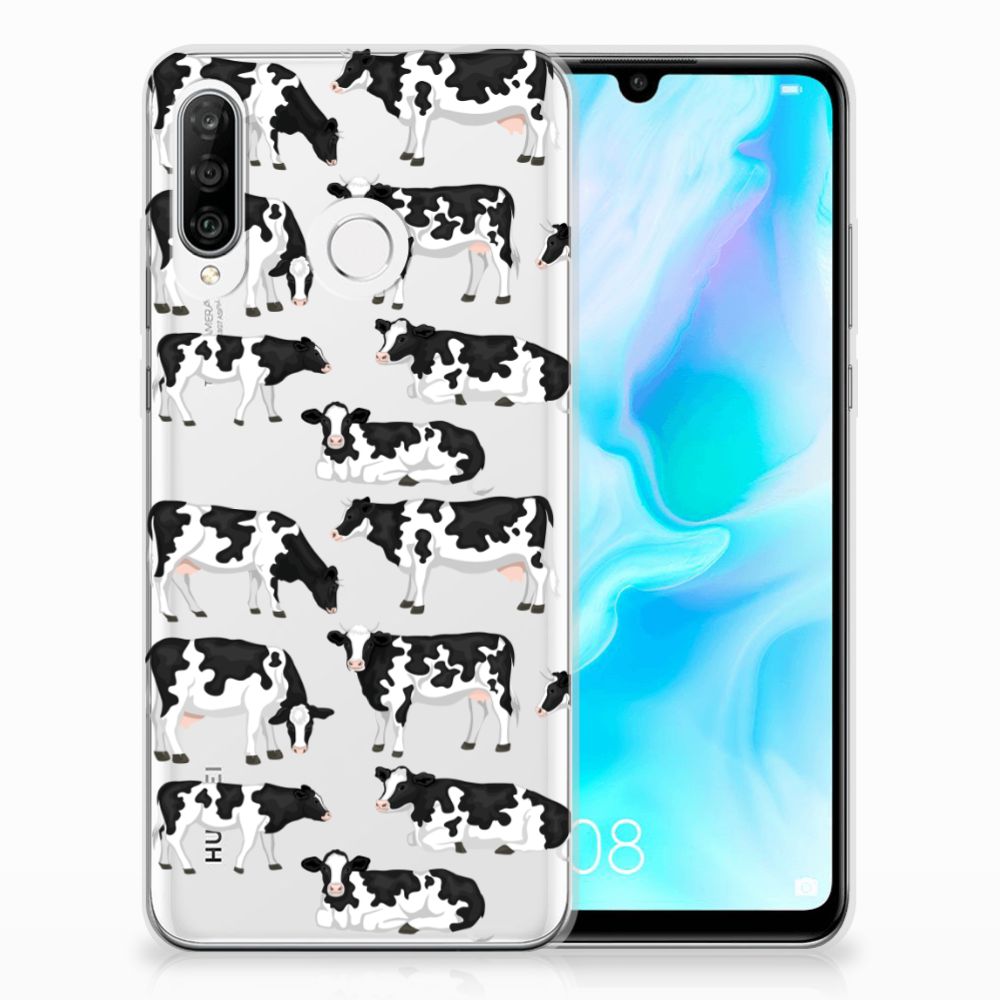 Huawei P30 Lite TPU Hoesje Koetjes