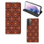 Samsung Galaxy S21 Plus Hoesje met Magneet Batik Brown - B2C Telecom