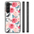 Samsung Galaxy S23 Bloemen Hoesje Butterfly Roses B2C Telecom