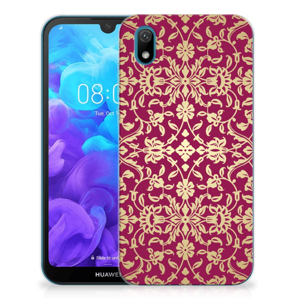 Siliconen Hoesje Huawei Y5 (2019) Barok Pink