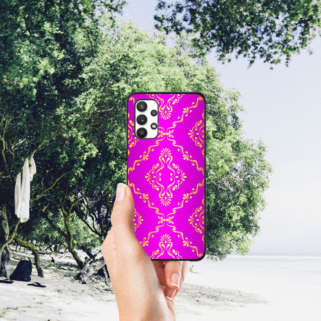 Back Cover Samsung Galaxy A32 5G Barok Roze B2C Telecom