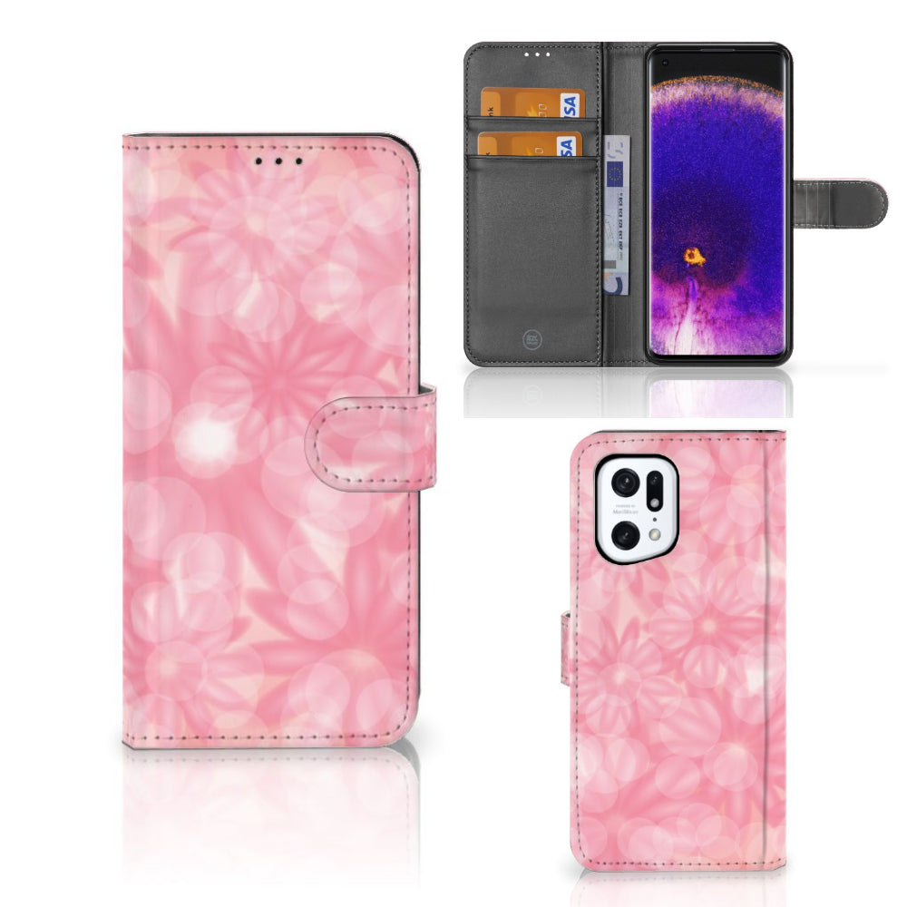 OPPO Find X5 Pro Hoesje Spring Flowers