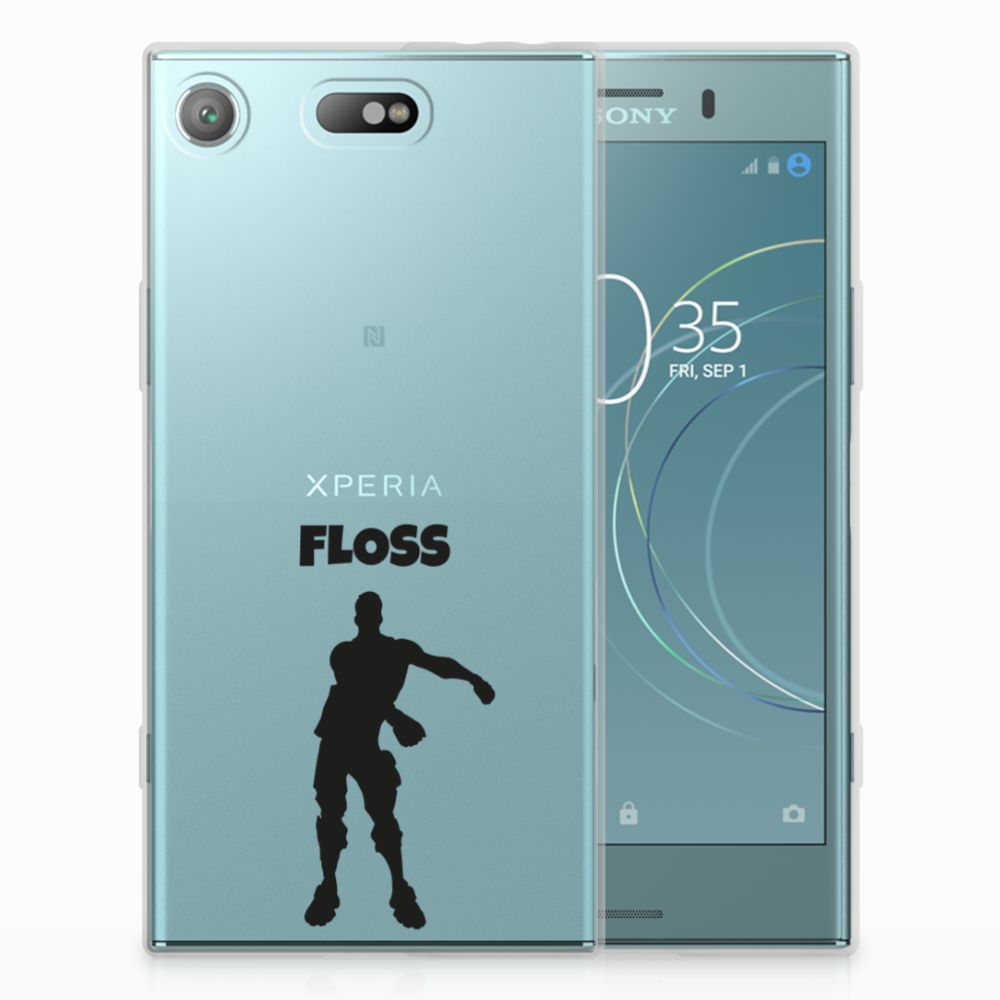 Sony Xperia XZ1 Compact Telefoonhoesje met Naam Floss