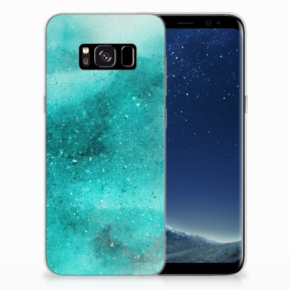 Hoesje maken Samsung Galaxy S8 Painting Blue